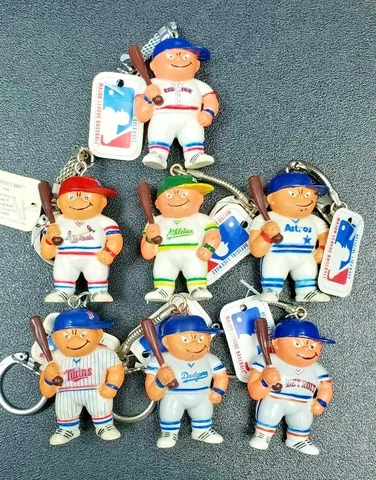 VINTAGE 1986  LIL SPORTS BRAT KEYCHAINS (Various Teams)You Choose!! Cover