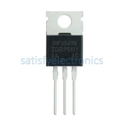 5 Stück Neu MOSFET Transistor IR/IRF TO-220 IRF9540N F9540N IRF9540NPBF - Bild 1 von 4
