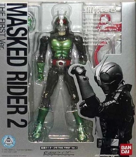 万代面具 Kamen Rider 2 S.H. Figuarts可动人偶 — 第 1/1 张图片
