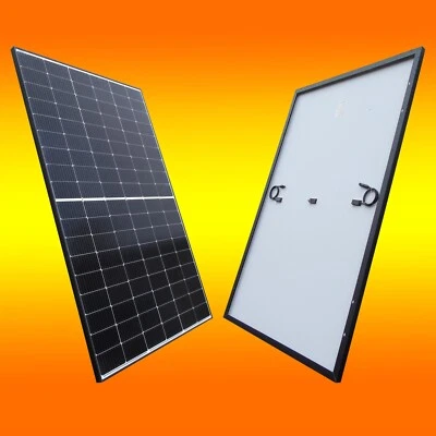BAU-TECH SOLARENERGIE 410Watt Solarmodul (0% MwSt.*) Monokristallin schwarz 410W Solarpanel
