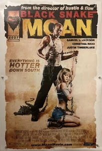Póster original de la película Black Snake Moan de una hoja - 2007 - Samuel L. Jackson - Imagen 1 de 5