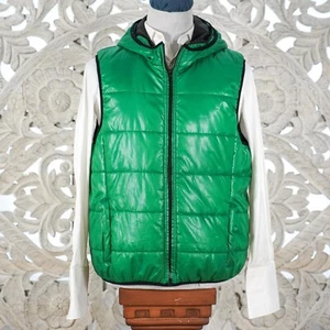 Aeropostale grüne gefütterte Weste mit Kapuze XL Herren - Streetwear Staple - Bild 1 von 10