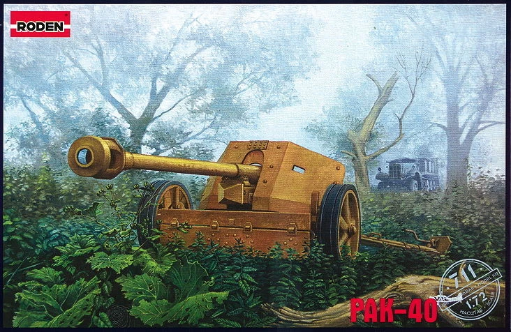 Roden 711 - 1:72 PAK-40 - Nuovo - Immagine 1 di 1