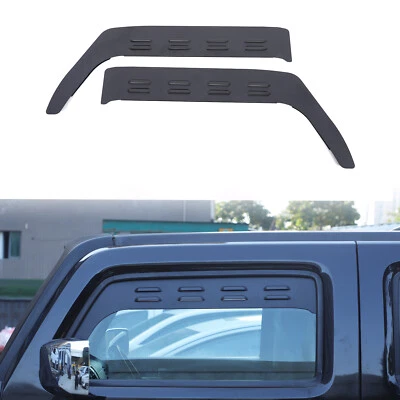 Allloy Front Door Window Louver Air Vent Panel Cover For Hummer H3 2005-2009 US Foto 1 de 4