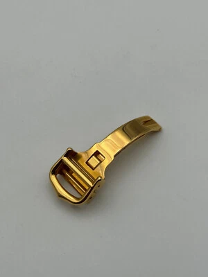 Cartier Deployant Clasp 14Mm Gold Plated Swiss Made - Image 1 of 4