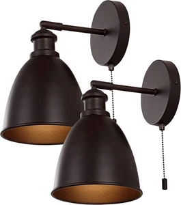 JYL9911B-SET2 Hudson 6.5" 1-Light Farmhouse Bohemian Iron LED Sconce Coastal Tra - Picture 1 of 10