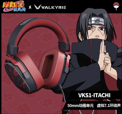 VALKYRIE×Naruto VK S1 Uchiha Itachi  7.1 Surround Wireless Gaming Headset - Image 1 of 4