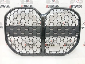 BMW 4 SERIES 2020 ONWARDS G20 G22 G26 GENUINE FRONT MAIN GRILL PDC & ACC SPEC - Picture 1 of 10
