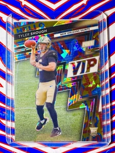 2025 Panini The National NSCC Gold Pack Tyler Shough RC Hello Gold Ice /45 Saint - Bild 1 von 2