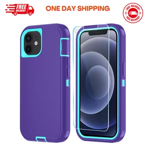 Funda iPhone12/iPhone 12 Pro con Protector de Pantalla HD, - Imagen 1 de 6