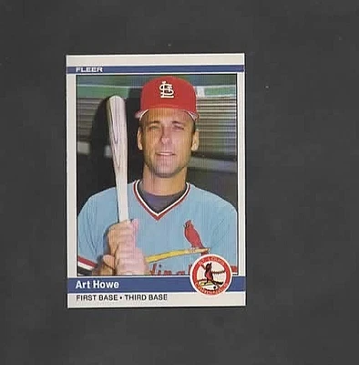 1984 Fleer Update #U-54 ART HOWE - Image 1 of 2