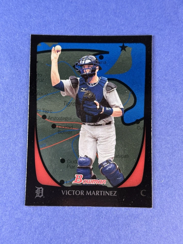 2011 Bowman ~ Victor Martinez ~ International ~ 189 ~ Tigers - Image 1 of 3