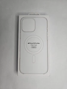 Apple Genuine iPhone 16 Pro Max Case with MagSafe Clear - Photo 1 sur 6