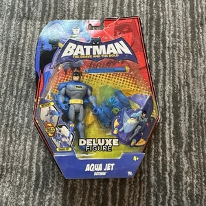 Batman the Brave and the Bold Aqua Jet Batman Deluxe Action Figure Gray Sealed - Picture 1 of 13