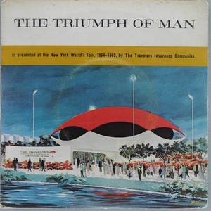 FRANK LEDLIE MOORE The Triumph Of Man THE TRAVELERS INSURANCE COMPANIES NONE VG+ - Imagen 1 de 6