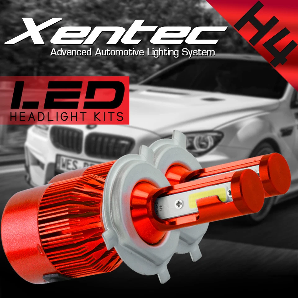 XENTEC LED HID Headlight kit H4 9003 White for 1995-1996 Mercedes-Benz C36 AMG - Image 1 of 4