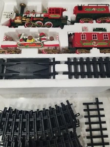 Vintage 1996 The Holiday Express Train Christmas Decoration Parts or Repair  - Picture 1 of 12