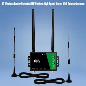 WLAN Router 4G LTE Wireless WiFi 150Mbps Router SIM Karten mit Antennen DE - Bild 1 von 13