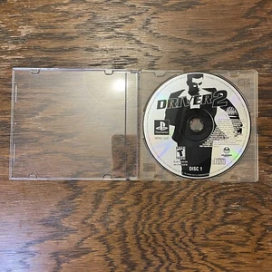 Driver 2 Sony PlayStation PS1 Greatest Hits Disc 1 Only Untested - Picture 1 of 3