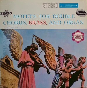 MOTETS FOR DOUBLE CHORUS, BRASS, AND ORGAN-NM1959LP CAILLARD SCHUTZ/SCHEIDT++ - Imagen 1 de 1