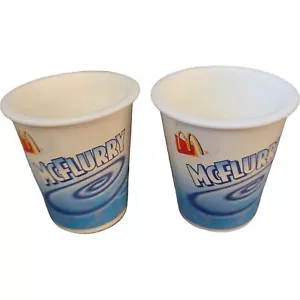 Vintage 1997 Playdoh McDonald’s Mcflurry 2" Replacements For Mcflurry Maker Set - Picture 1 of 4