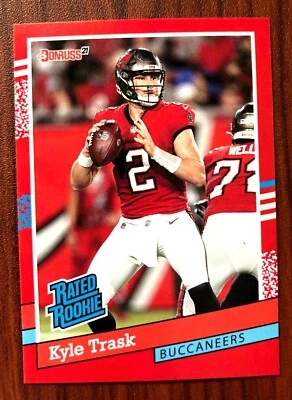 KYLE TRASK 2021 Panini Donruss Rated Rookie Retro 91' #BW20 RC /2231 SP - Image 1 of 2
