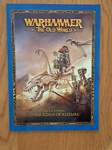 Arcane Journal: Tomb Kings of Khemri Warhammer Old World Games Workshop