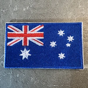 🔥Australia Flag Embroidered Patch Iron On Aussie Southern Cross Emblem Badge - Picture 1 of 6