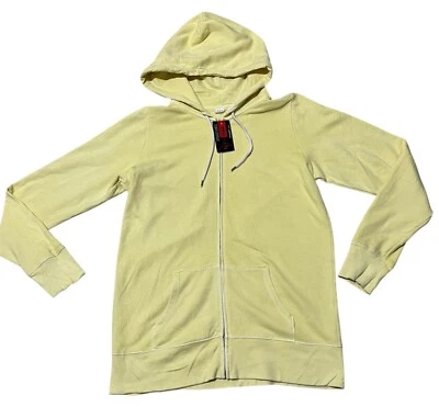 GAP Sudadera con Capucha Cremallera en Color Amarillo Claro Talla (Mediana) Foto 1 de 4