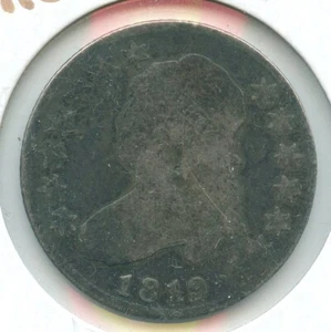 1819-P Silver Bust Quarter 25C Philadelphia Mint - SR507 - Picture 1 of 2