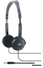 JVC - Lightweight Foldable Stereo Headphones - Black