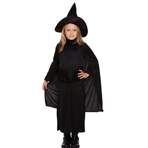 Girls Wicked Witch Costume Halloween Fancy Dress cosplay carnival party outfit