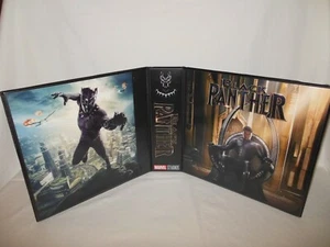 Custom Made Black Panther 2 Inch Trading Card Collectors Binder - Picture 1 of 2