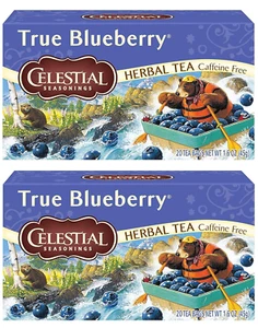Celestial Seasonings Kräutertee echte Heidelbeere 20 Beutel (2er Pack) - Bild 1 von 12