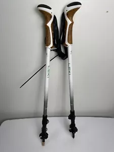 NEU Paar Leki Jannu Damen USA Trekkingstöcke 90 - 125 cm Wanderset Lady - Bild 1 von 8