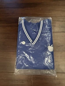 NEW Apple Computers Pullover Blue Windbreaker Jacket Size XL - Picture 1 of 4