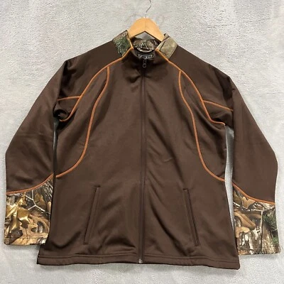 Gamehide Realtree Jacket Womens XL Fleece Pathfinder Hunting Full Zip Tech - Image 1 of 4