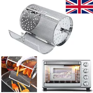 Air Fryer Rotisserie Oven Basket Kitchen Universal Grill Roaster Accessories UK - Picture 1 of 9