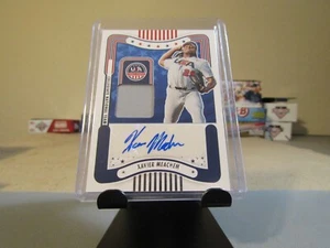 2024 Stars and Stripes Xavier Meachem Patch Auto (B35) Marlins - Picture 1 of 2