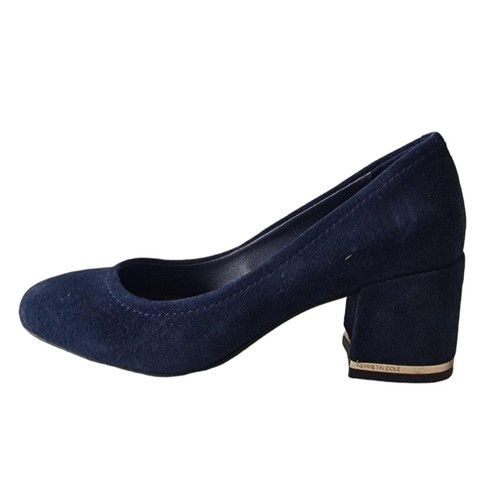 NEW BALANCE Sandali décolleté Kenneth Cole Balance Pump Court Shoe blu navy scamosciati taglia UK 3