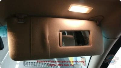 Used Right Sun Visor fits: 2006 Bmw X5 illuminated R. cloth Right Grade A Foto 1 de 4
