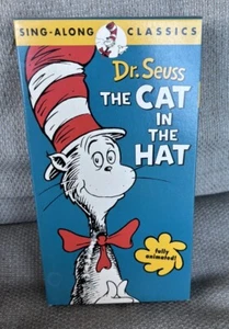 Dr. Seuss The Cat in the Hat VHS Sing Along Classics Animated Video Tested - Picture 1 of 1
