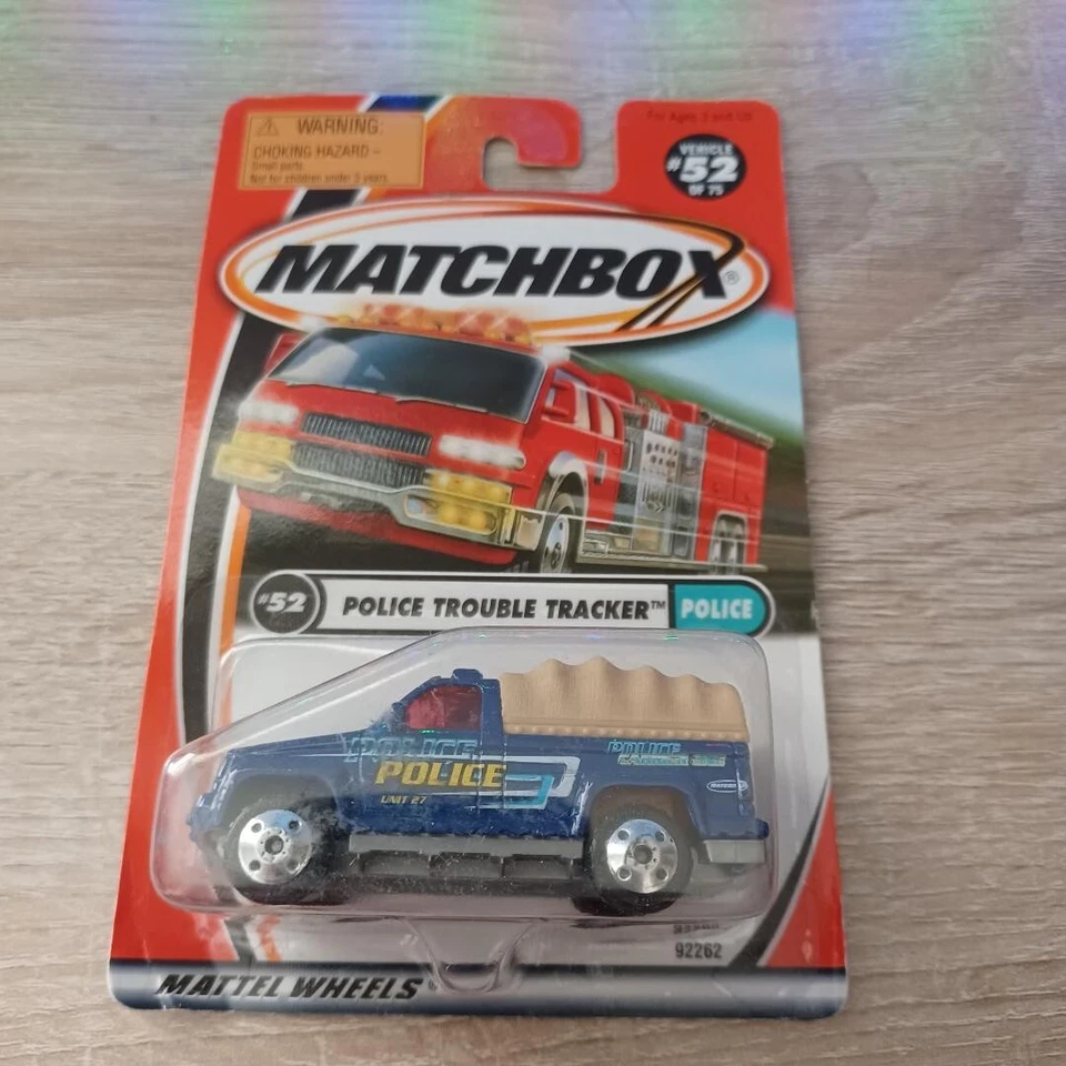 MATCHBOX - METER MADE - Blue - Traffic Enforcement Car 70/125