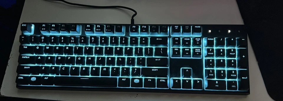 Cooler Master SGB3050 Gaming Keyboard tested In Working Condition - Image 1 of 4