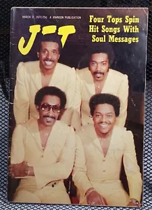 FOUR TOPS Cover Soul R&B Music Racial Black Americana JET Magazine March 3 1977 - Picture 1 of 2