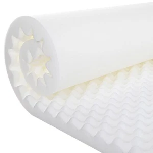 Convoluted Egg Crate Foam Cot Size 29" x 74" Fits camp cots Mattress Topper - Picture 1 of 4