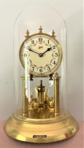 August Schatz & Söhne Anniversary Clock ~ Model # 49 ~ April, 1955: NEEDS REPAIR Cover
