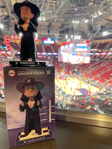 Houston Rockets WWE Undertaker Bobblehead SGA Limited Edition! Cover