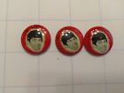 Vintage Decorative Collectible The Beatles George Pins Set of 3