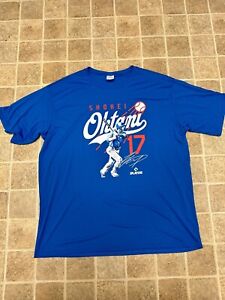 Shohei Ohtani T Shirt Blue XXL New Without Tags Never Worn Port & Company Active